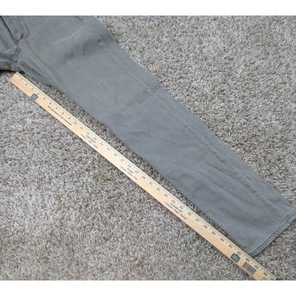 Rag & Bone Fit 2 Slim Jeans Mens 32 X 33 Gray Button Fly Standard Issue 32x33 - Picture 6 of 6